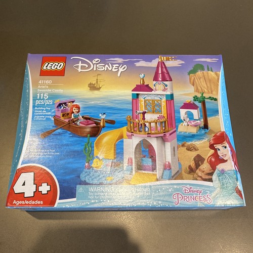 lego disney princess ariel's seaside castle building set 41160