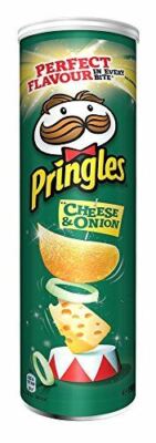 Pringles 1 Cheese & Onion Potato Chips, 165G