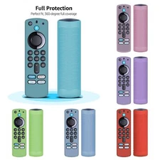 Case Cover For Amazon Alexa Fire TV Remote Control Protective Silicone Sleeve
