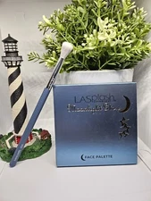 LASplash Cosmetics Moonlight Glow Face Palette 4 Shades AND Laruce Tapered Brush