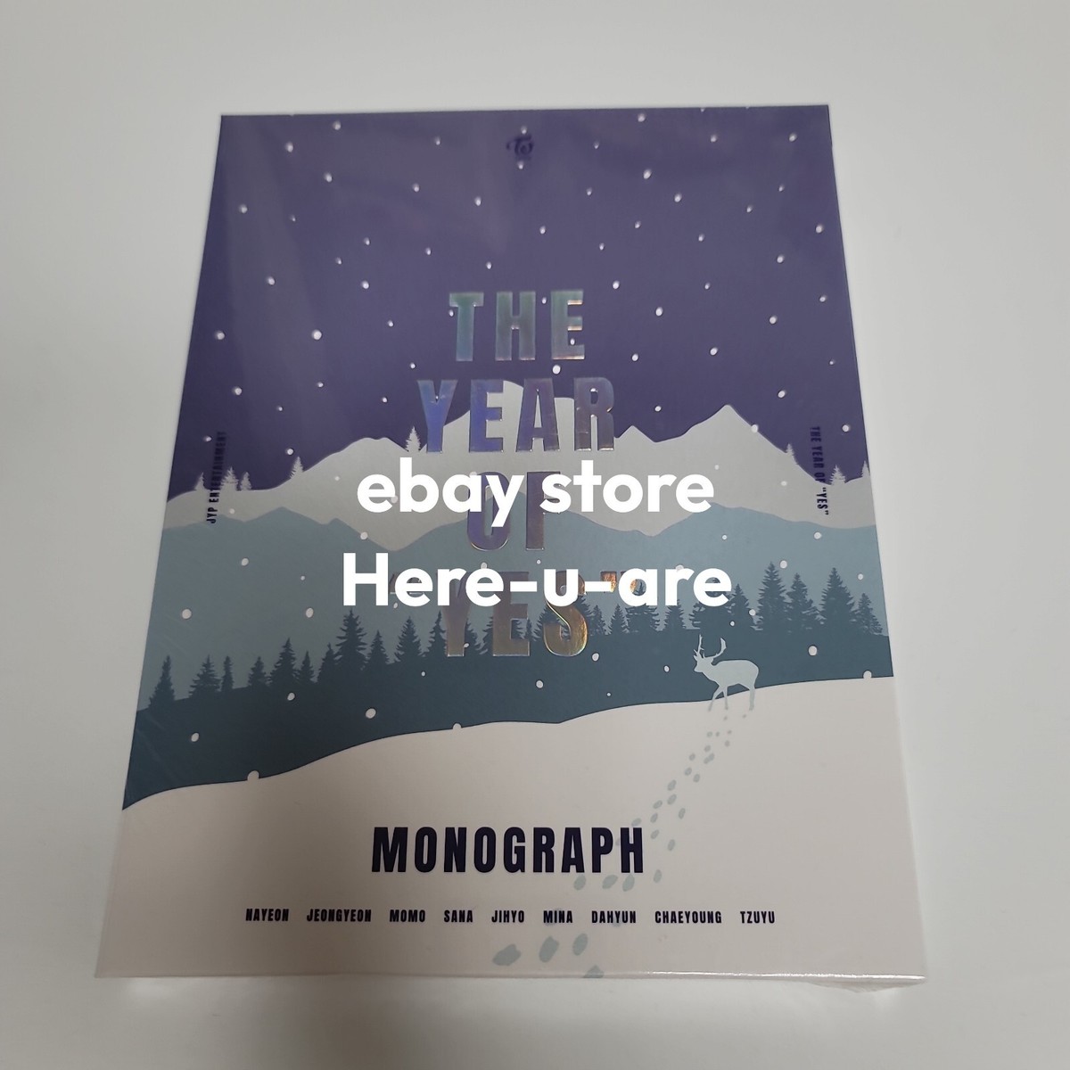 TWICE　monograph　The year of yes TWICE Year of Yes ready to be between 1&2 Monograph NEW