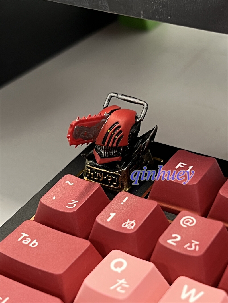 Anime Chainsaw Man Escape ESC Keycap Resin key cap 1 PC For Cherry