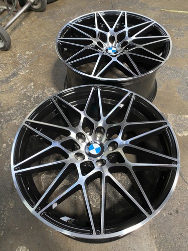 New 19x8.5J 19x9.5J BMW M4 GTS Style 666 (4 Wheel) BLACK F30 F32 E90 E92 F10 Z4 - 第 7/18 張圖片