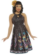 Lindy Bop Black Polyester Dresses for Women for sale