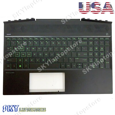 NEW HP Pavilion 15-DK 15T-DK Palmrest w/ Backlit Keyboard L57593-001