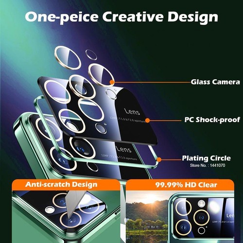 Cober Funda Para De for Iphone 16 Pro Max 15 14 13 Case Cover Telefono Protector - Picture 3 of 31
