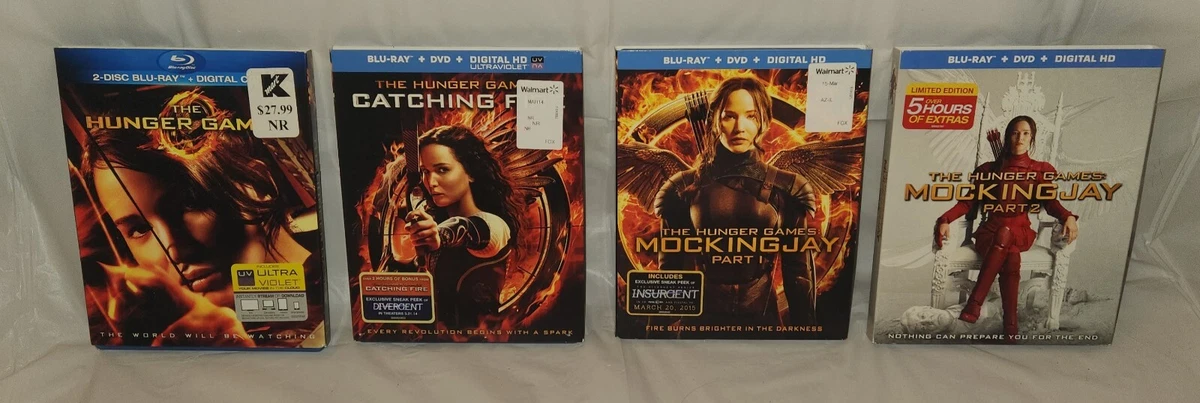 The Hunger Games: Complete 4-Film Collection (DVD)