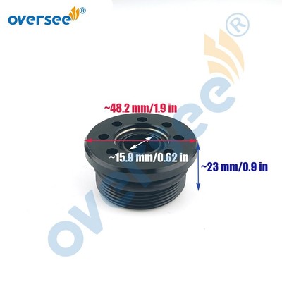 2pcs 63P-43821-10-00 Trim Cylinder Screw End Cap For Yamaha 4T F