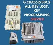 BMW G CHASSIS ALL KEY'S LOST PROGRAMMING SERVICE 17-20 G30 G11 G01 G02 F90 F97