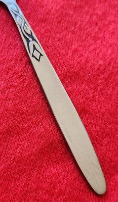 5 Amefa TULIP TIME Stainless Holland Satin Handle Silverware Flatware Vtg MCM
