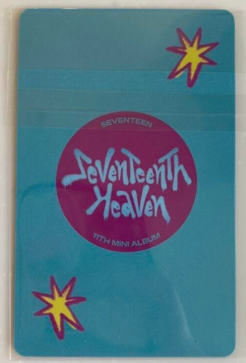 SEVENTEEN Woozi Heaven Weverse Hologram Official Photocard | eBay