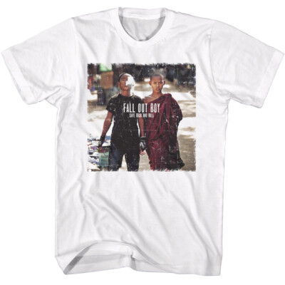 Fall Out Boy  Men's T Shirt Save Rock and Roll Band Tour Concert New Merch