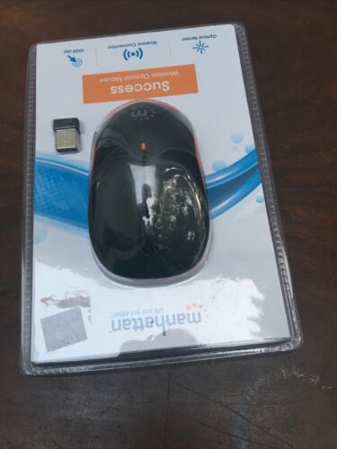 MANHATTAN(R) 179409 Manhattan(R) Success Wireless Optical Mouse (Orange/Black) - Picture 7 of 9