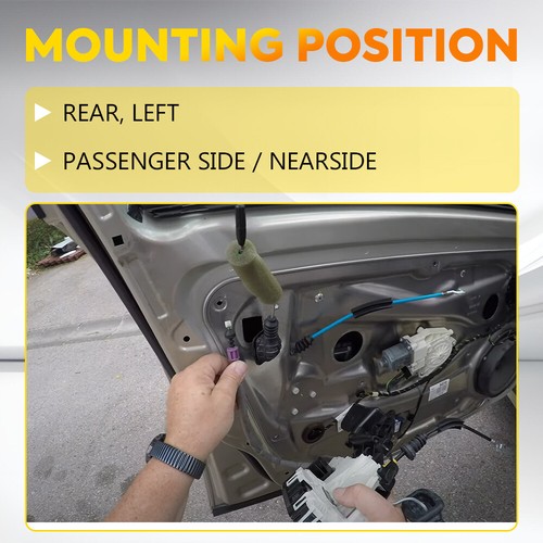 For 2007-2011 Mercedes Benz C Class W204 Lock Latch Actuator Motor Left Rear LH - Picture 7 of 22