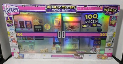 Real Littles Metallic Mystery Micro Mart Shopkins 100 Pieces Moose Toys HUGE NEW