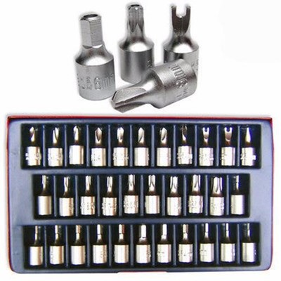 Tamper Resistant Security Bit Spanner Hex Set