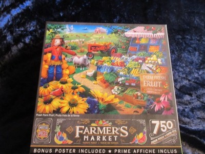 Master Pieces Fresh Farm Fruit 750 Teile komplett