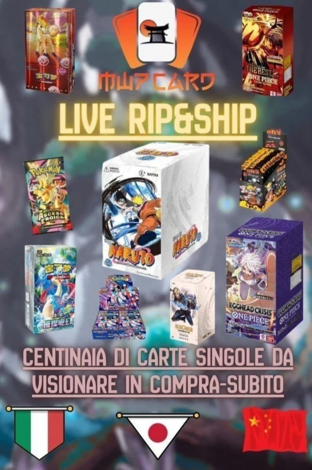 MWP_CARD - RIP & SHIP - SPACCHETAMENTI LIVE :)
