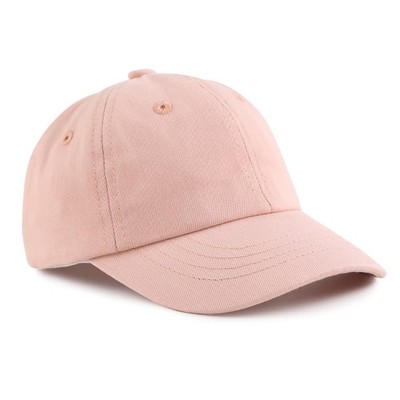 Plain Toddler Baseball Hat Unisex Cotton Kids Trucker Hat Adjustable Baby Boys
