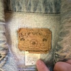 Gap Kids Blue Short Denim Jacket M Regular Fit Button Front Pockets — photo 2
