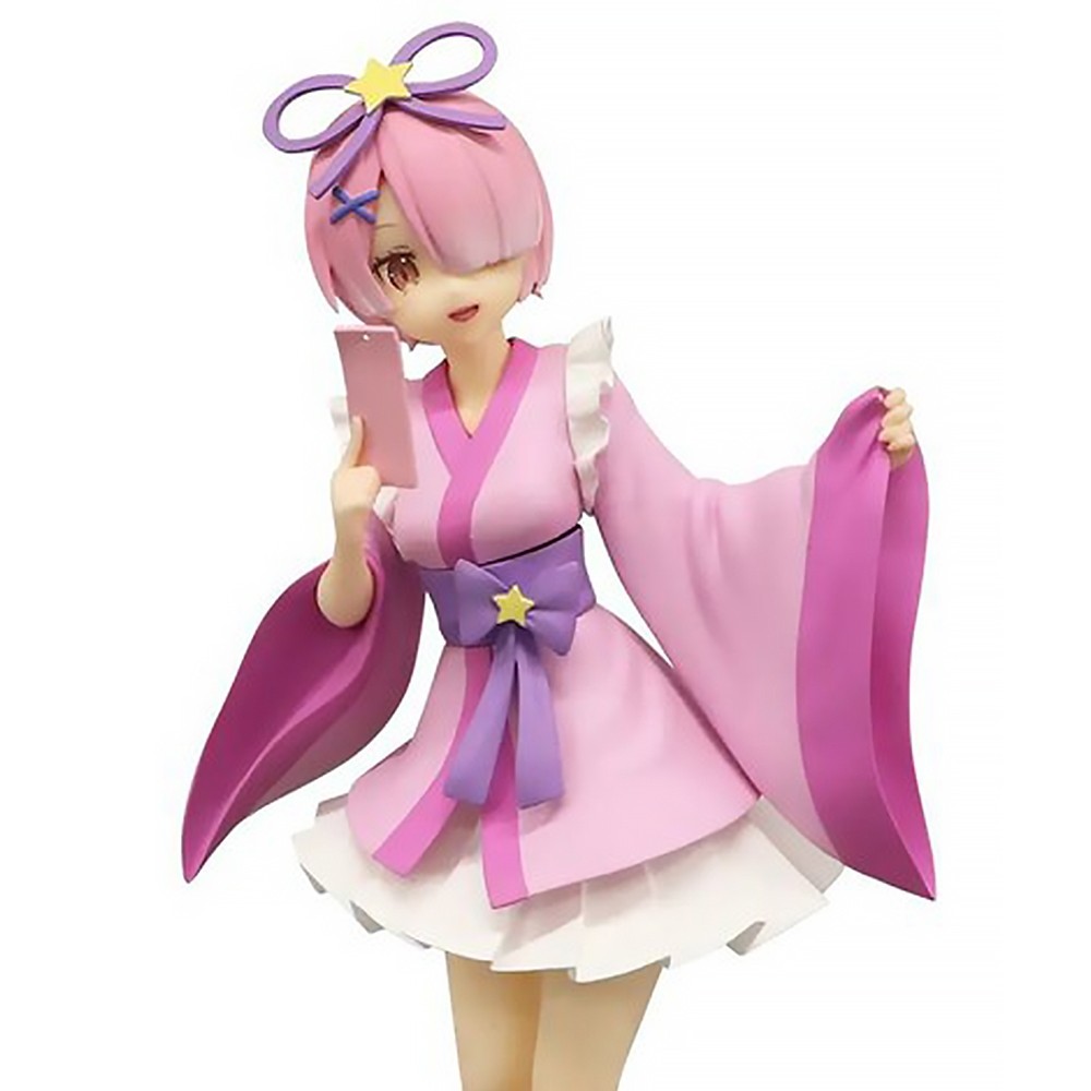 Figurine Ram Milky Way SSS Re:ZERO statuette de collection haute finition en ABS