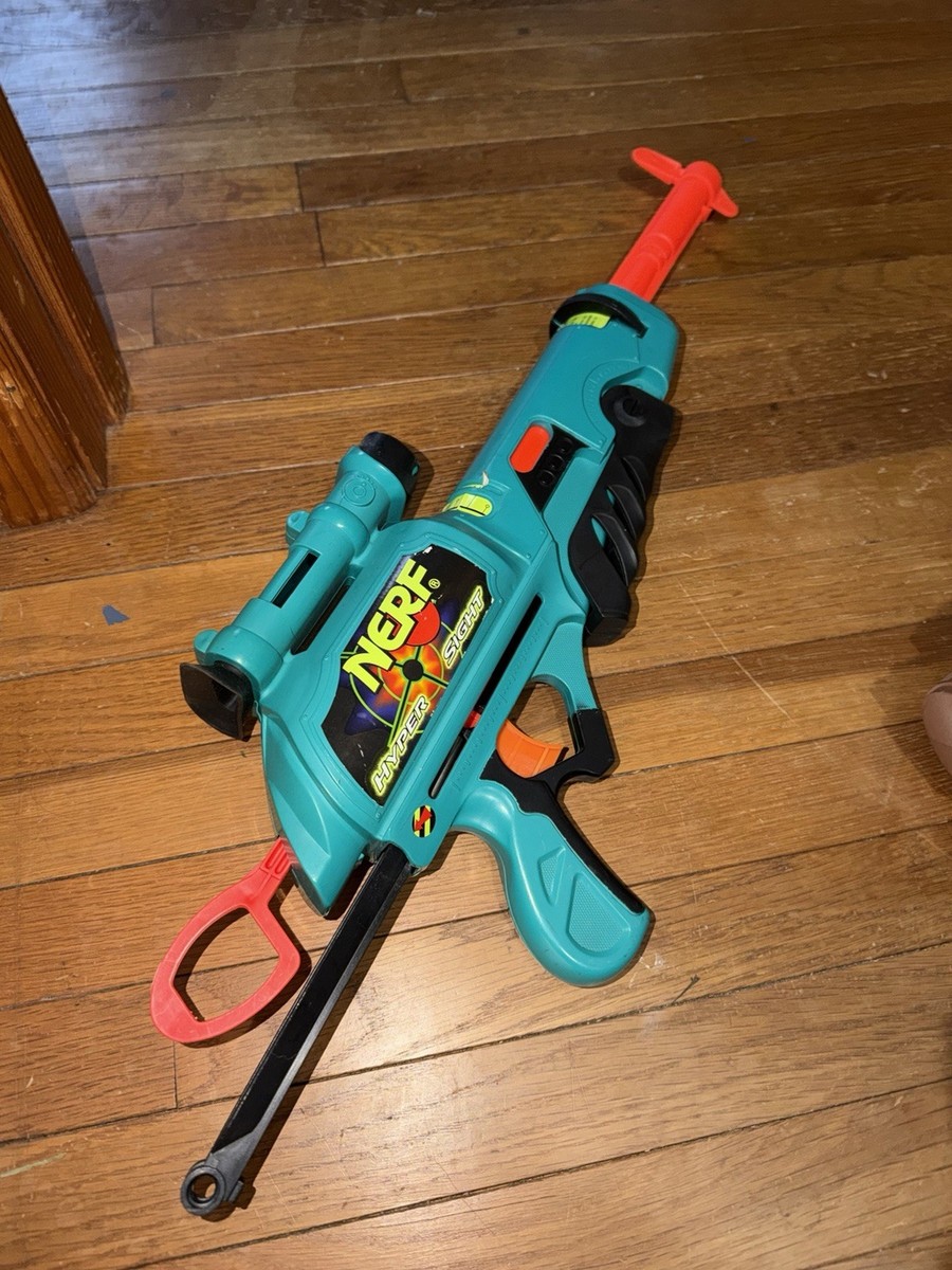 Vintage 1998 NERF Lot Hyper Sight Expanding Blaster + Pulsater | eBay