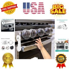 Mom's Choice Gold Awards Winner - Stove Knob Covers for Child Safety 5 1 Pa...