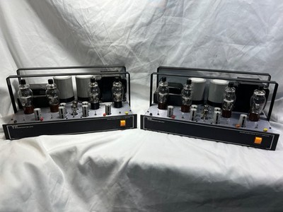 VTL Deluxe 120 Tube Monoblock Amplifier Pair Stereo Rare! Extra Tubes 807 RCA