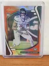 2021 Panini Absolute - Rookies Elijah Moore #114 Spectrum Orange /75 (RC)