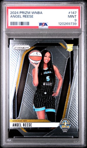 2024 PANINI PRIZM WNBA #147 ANGEL REESE ROOKIE RC PSA 9