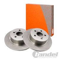 2X Dr!Ve+ Bremsscheiben 271Mm Voll Hinten Passend FüR Toyota Avensis | DP1010.11