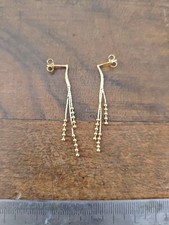 BOUCLES D'OREILLES OR 18K  BOULES