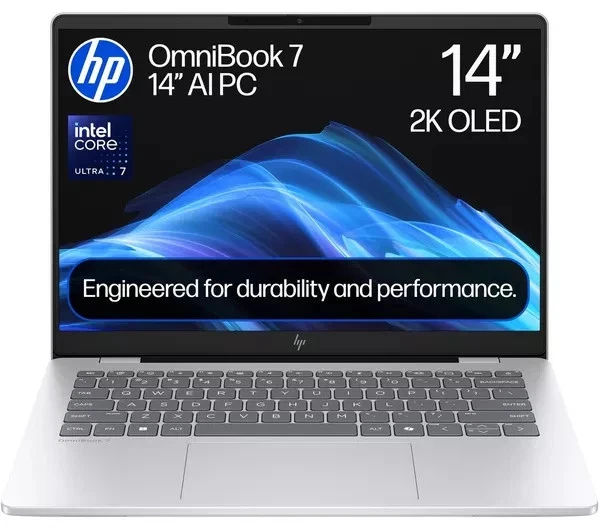 HP OmniBook 7 AI 14" OLED Laptop 14-fr0501sa Intel Core Ultra 7 16GB RAM 1 TB