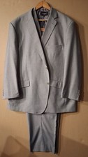 Tuta Uomo Statement Italy Grigio 3 Pezzi 52R Giacca 47 46x28 Gilet Business