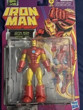 NEW   Hasbro Marvel Legends     Iron Man Retro  Model 09      6  Scale Action Figure