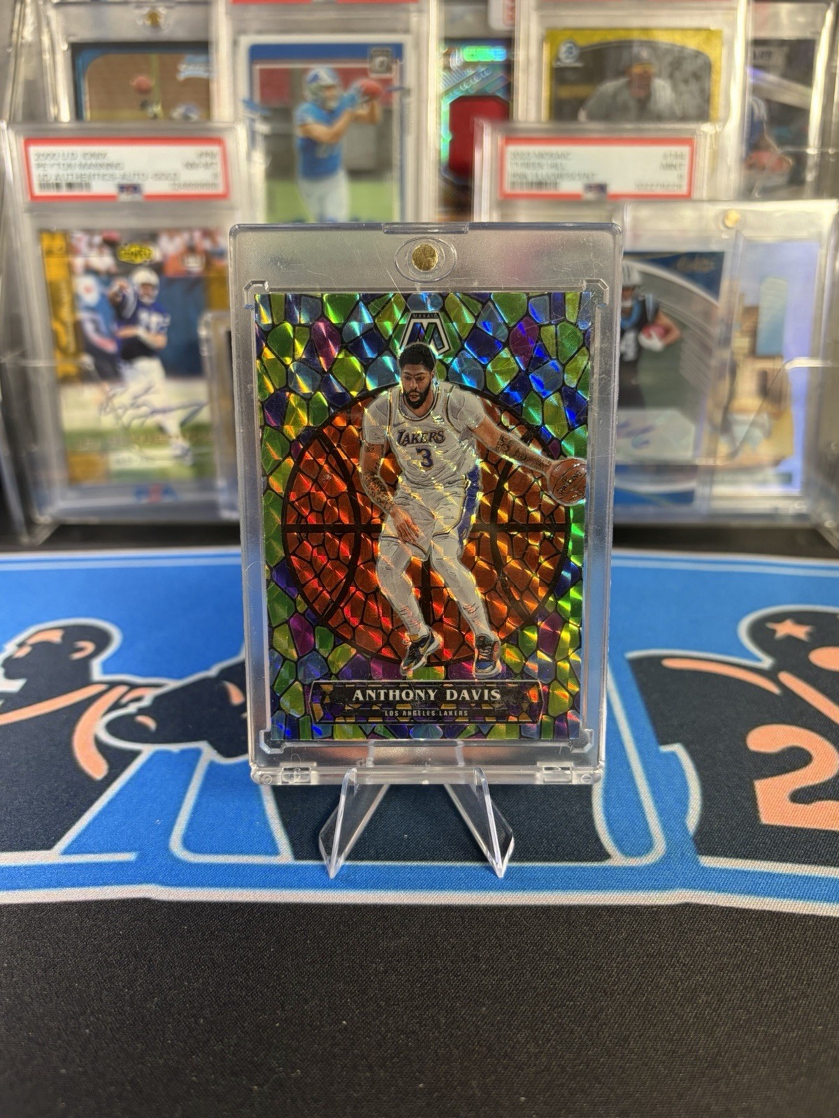 2020-21 Panini Mosaic - Stained Glass Anthony Davis #2 Lakers Wizards