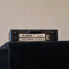 Canon F1 Focusing Screen Type E Split Image