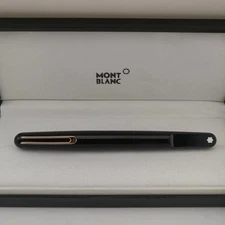 Montblanc Meisterstück Black Gold Resin Minimalist Ballpoint Pen