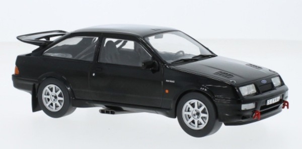 Ford Sierra RS Cosworth 1987 Schwarz Modellauto WB124212 Whitebox 1:24-image