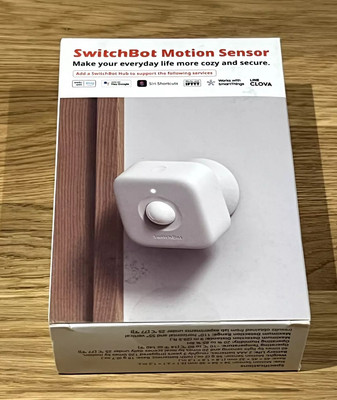 SwitchBot PIR Motion Sensor W1101500 Brand New Long Battery Life