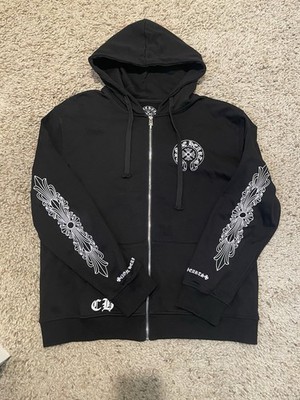 Chrome Hearts Los Angeles Full Zip Hoodie Size 2XL, Graphic Print