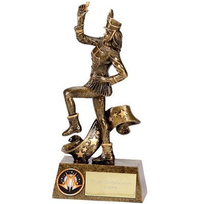 KOSTENLOSE GRAVUR & VEREINSABZEICHEN - Majorettes Trophy Award - 18,5 cm - Schnäppchen günstig