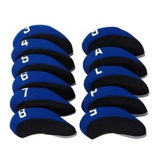 11Pcs Golf Club Headcovers Irons Set Club Iron Head Covers Golf Accessoires