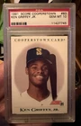 Ken Griffey Jr. 1991 Score Cooperstown #B3 PSA 10 GEM MT - Rare Low Population