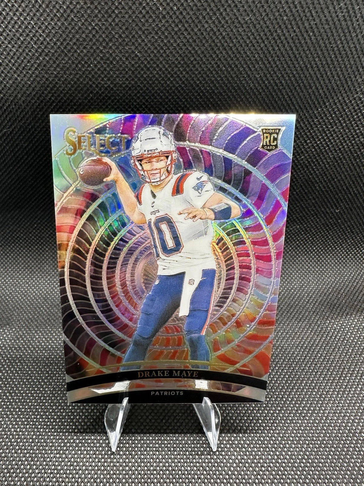 2024 Panini Select- Drake Maye Color Wheel Case Hit SSP (RC) NE Patriots