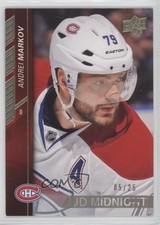 2015-16 Upper Deck Midnight 5/25 Andrei Markov #95 e6p