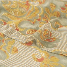 Sanskriti Vintage Sarees Multi Pure Georgette Silk Printed Sari 5Yd Craft Fabric