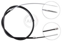 A.B.S. K13311 Seilzug, Feststellbremse Vorne FüR MERCEDES-BENZ VW