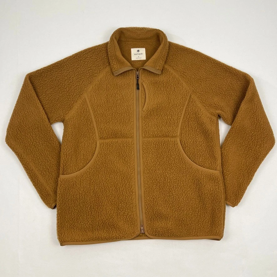 Snow Peak Jacket Mens XL Golden Brown Thermal BOA Polartec Fleece Hiking Japan
Opens in a new window