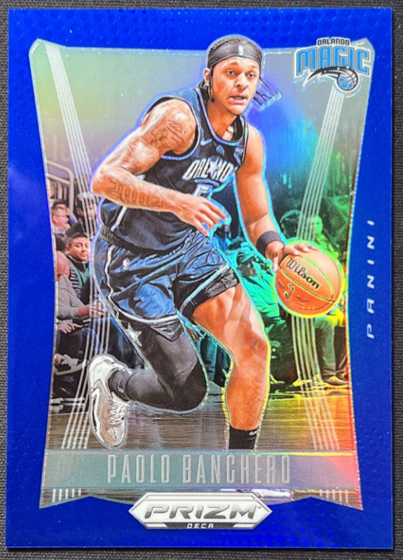 Paolo Banchero 2023-24 Panini Prizm Deca 022/149 Blue Magic #264